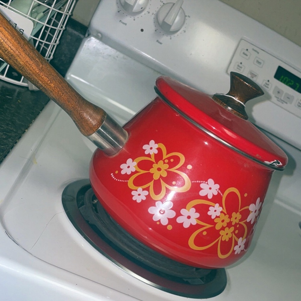 Vintage boho pot